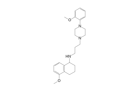 3-[4-(2-methoxyphenyl)piperazino]propyl-(5-methoxytetralin-1-yl)amine