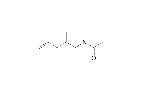 N-(2-methylpent-4-enyl)acetamide