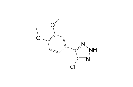 4-chloro-5-(3,4-dimethoxyphenyl)-2H-1,2,3-triazole