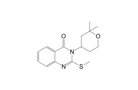 4(3H)-quinazolinone, 2-(methylthio)-3-(tetrahydro-2,2-dimethyl-2H-pyran-4-yl)-