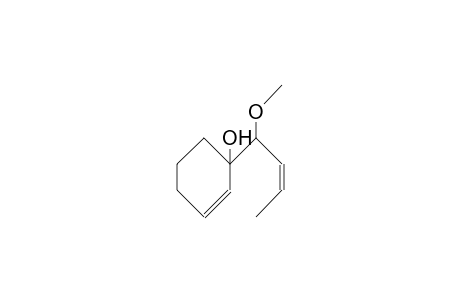 1-(1-Methoxy-(Z)-2-butenyl)-2-cyclohexen-1-ol