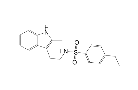 4-Ethyl-N-[2-(2-methyl-1H-indol-3-yl)ethyl]benzenesulfonamide