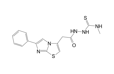 4-Methyl-1-(6'-phenylimidazo[2,1-b][thiazol-3'-yl)acetyl]-3-thiosemicarbazide