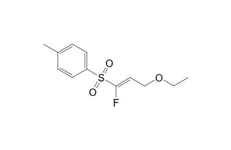 1-Ethoxy-3-fluoro-3-tosyl-2-propene