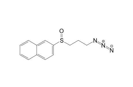 2-[(3-Azidopropyl)sulfinyl]naphthalene