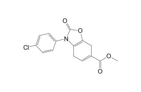 6-(Carboxymethyl)-N-(p-chlorophenyl)-4,7-dihydrobenzoxazol-2-one