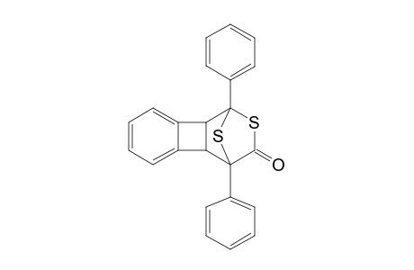 1,10-Diphenyl-11,13-dithiatetracyclo[8.2.1.0(2,9),0(3,8)]trideca-3,5,7-trien-12-one