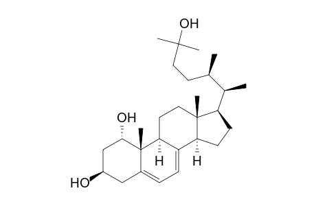 (1S,3R,9S,10R,13R,14R,17R)-17-[(1R,2R)-5-hydroxy-1,2,5-trimethyl-hexyl]-10,13-dimethyl-2,3,4,9,11,12,14,15,16,17-decahydro-1H-cyclopenta[a]phenanthrene-1,3-diol