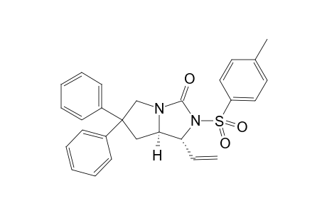 Anti-6,6-Diphenyl-2-tosyl-1-vinyltetrahydro-1H-pyrrolo[1,2-c]imidazol-3(2H)-one