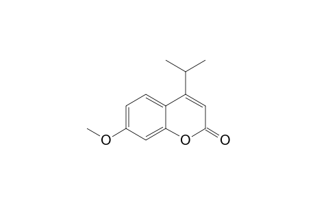4-isopropyl-7-methoxy-2H-chromen-2-one