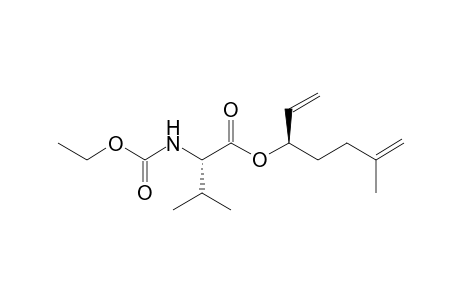 (1'R,2S)-2-[(Ethoxycarbonyl)amino]-3-methylbutanoic acid 1-vinylpent-4-enyl ester