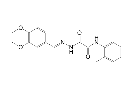 acetic acid, [(2,6-dimethylphenyl)amino]oxo-, 2-[(E)-(3,4-dimethoxyphenyl)methylidene]hydrazide