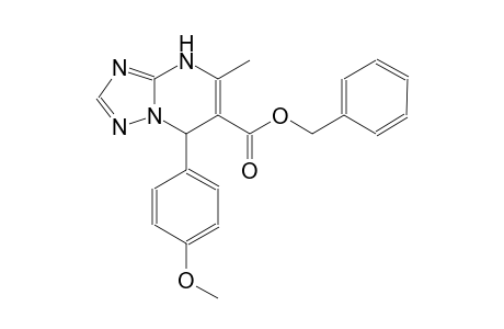 [1,2,4]triazolo[1,5-a]pyrimidine-6-carboxylic acid, 4,7-dihydro-7-(4-methoxyphenyl)-5-methyl-, phenylmethyl ester