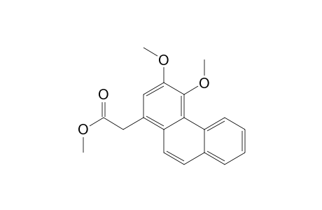 2-(3,4-dimethoxy-1-phenanthrenyl)acetic acid methyl ester