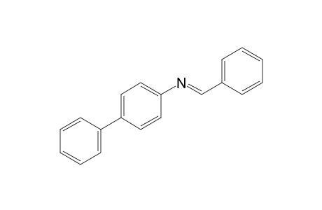 N-benzylidene-4-biphenylamine