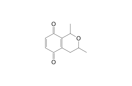 3,4-Dihydro-1,3-dimethyl-1H-2-benzopyran-5,8-dione