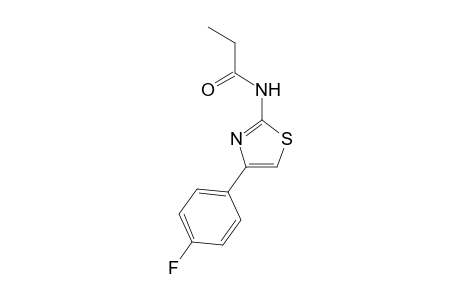 Propanamide, N-[4-(4-fluorophenyl)-2-thiazolyl]-