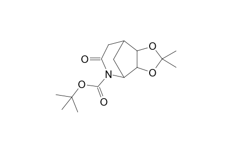 2-tert-Butoxycarbonyl-6-exo,7-exo-isopropylidenedioxy-2-azabicyclo[3.2.1]octan-3-one