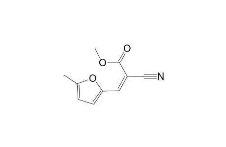 Methyl (2Z)-2-cyano-3-(5-methyl-2-furyl)-2-propenoate