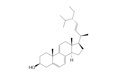(22E,24S)-24-ethylcholesta-5,7,9(11),22-tetraen-3b-ol