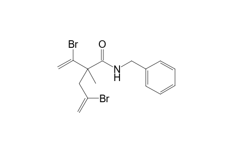 N-benzyl-4-bromo-2-(1-bromovinyl)-2-methylpent-4-enamide