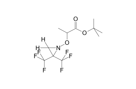 1-(1-TERT-BUTOXYCARBONYLETHOXY)-2,2-BIS(TRIFLUOROMETHYL)AZIRIDINE(DIASTEREOMER 1)