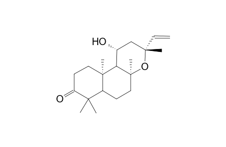ent-11.alpha.-Hydroxy-3-oxo-13-epi-manoyl oxide