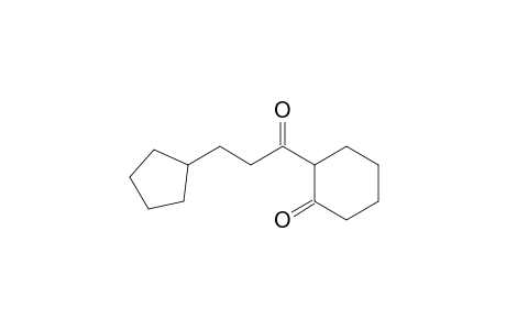 (+/-)-2-(3-Cyclopentylpropanoyl)cyclohexanone