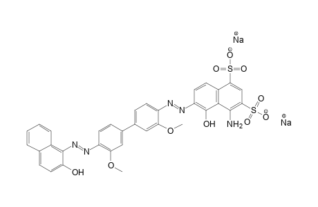 (2-Hydroxy-1-naphthalenyl)azo]-3,3'-dimethoxy[1,1'-biphenyl]