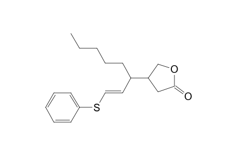 (E)-3-[3'-(phenylthio)-1'-pentylprop-2'-enyl]butan-4-olide