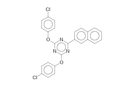s-Triazine, 2,4-bis(4-chlorophenoxy)-6-(2-naphthyl)-
