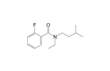 Benzamide, 2-fluoro-N-ethyl-N-3-methylbutyl-