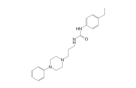 urea, N-(4-ethylphenyl)-N'-[3-(4-phenyl-1-piperazinyl)propyl]-