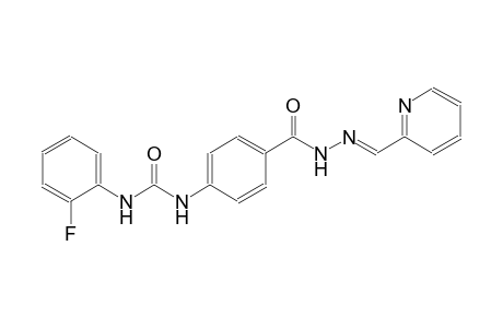 N-(2-fluorophenyl)-N'-(4-{[(2E)-2-(2-pyridinylmethylene)hydrazino]carbonyl}phenyl)urea