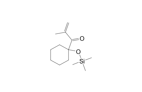 1-(1'-((Trimethylsilyl)oxy)cyclohexyl)-2-methyl-2-propen-1-one