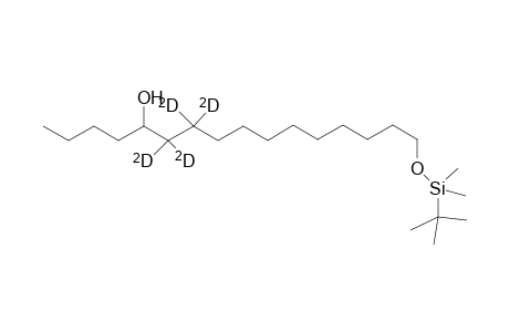 [6,6,7,7-2H4]-16-O-(tert-Butyldimethylsilyloxy)hexadecan-5-ol