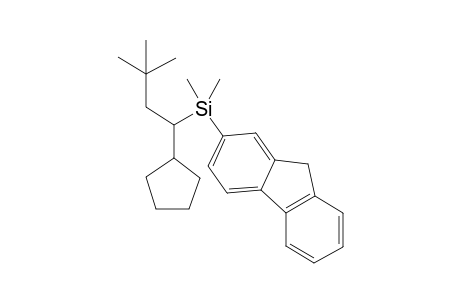 (1-cyclopentyl-3,3-dimethylbutyl)(9H-fluoren-2-yl)dimethylsilane