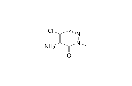 4-Amino-5-chloro-2-methyl-2H-pyridazin-3-one