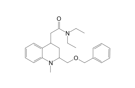 (2SR,4RS)-and(2RS,4RS)-2-[2-(Benzyloxymethyl)-1-methyl-1,2,3,4-tetrahydroquinolin-4-yl]-N,Ndiethylacetamide