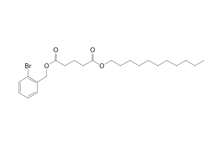 Glutaric acid, 2-bromobenzyl undecyl ester