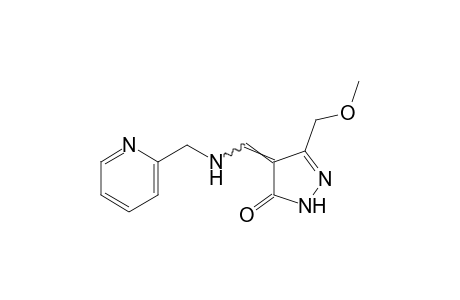 3-(methoxymethyl)-4-{{[(2-pyridyl)methyl]amino}methylene}-2-pyrazolin-5-one