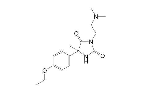 3-[2-(Dimethylamino)ethyl]-5-(4-ethoxyphenyl)-5-methyl-2,4-imidazolidinedione