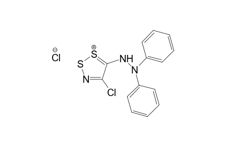 5-(N,N-Diphenylhydrazine)-4-chloro-1,2,3-dithiazolium chloride