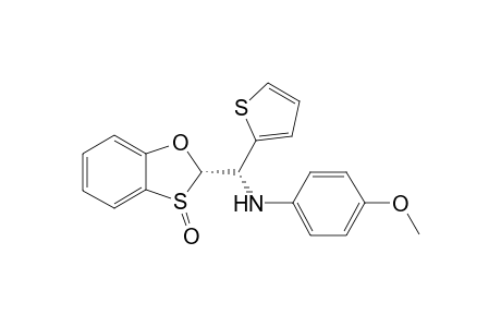 (2S,Ss)-2-[(1S)-1-(4-Methoxyphenylamino)-1-thienylmethyl]-1,3-benzoxathiole-3(2H)-oxide