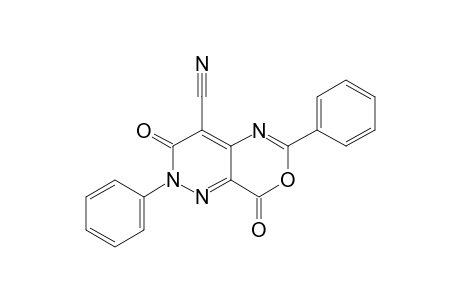 4-Cyano-2,6-diphenyl-2H-pyridazino[4,3-d][1,3]oxazine-3,8-dione