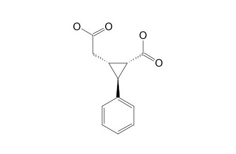 (1S,2S,3S)-2-(carboxymethyl)-3-phenylcyclopropane-1-carboxylic acid