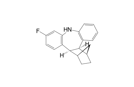 cis,exo-1,2,3,4,4a,13b-Hexahydro-1,4-methano-7-fluoro-9H-tribenzo[b,f]azepine