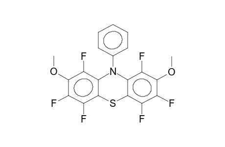 2,8-DIMETHOXY-10-PHENYLHEXAFLUOROPHENOTHIAZINE