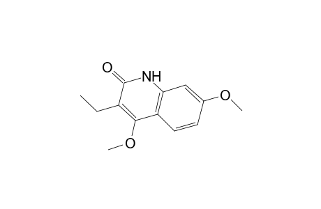 Carbostyril, 3-ethyl-4,7-dimethoxy-