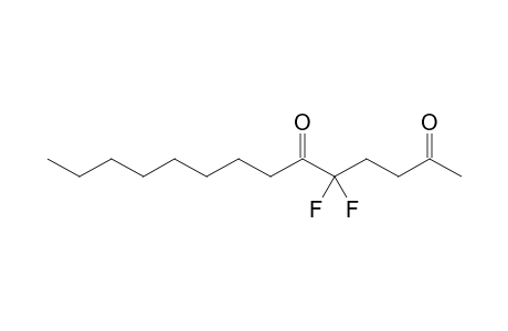 5,5-Difluorotetradecane-2,6-dione